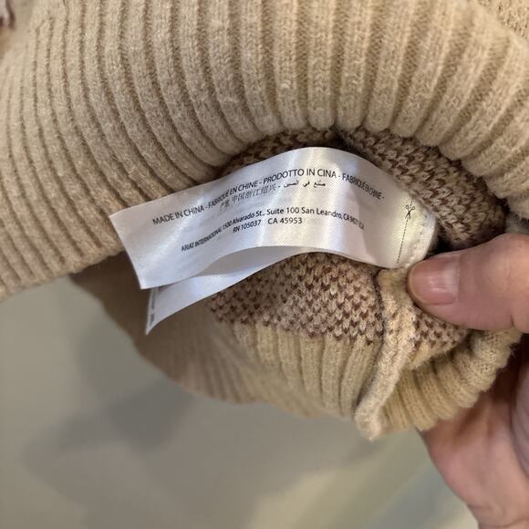 ARIAT Womens Large Southwestern Horse Batwing Sleeve Pullover Sweater Western L - Picture 4 of 9